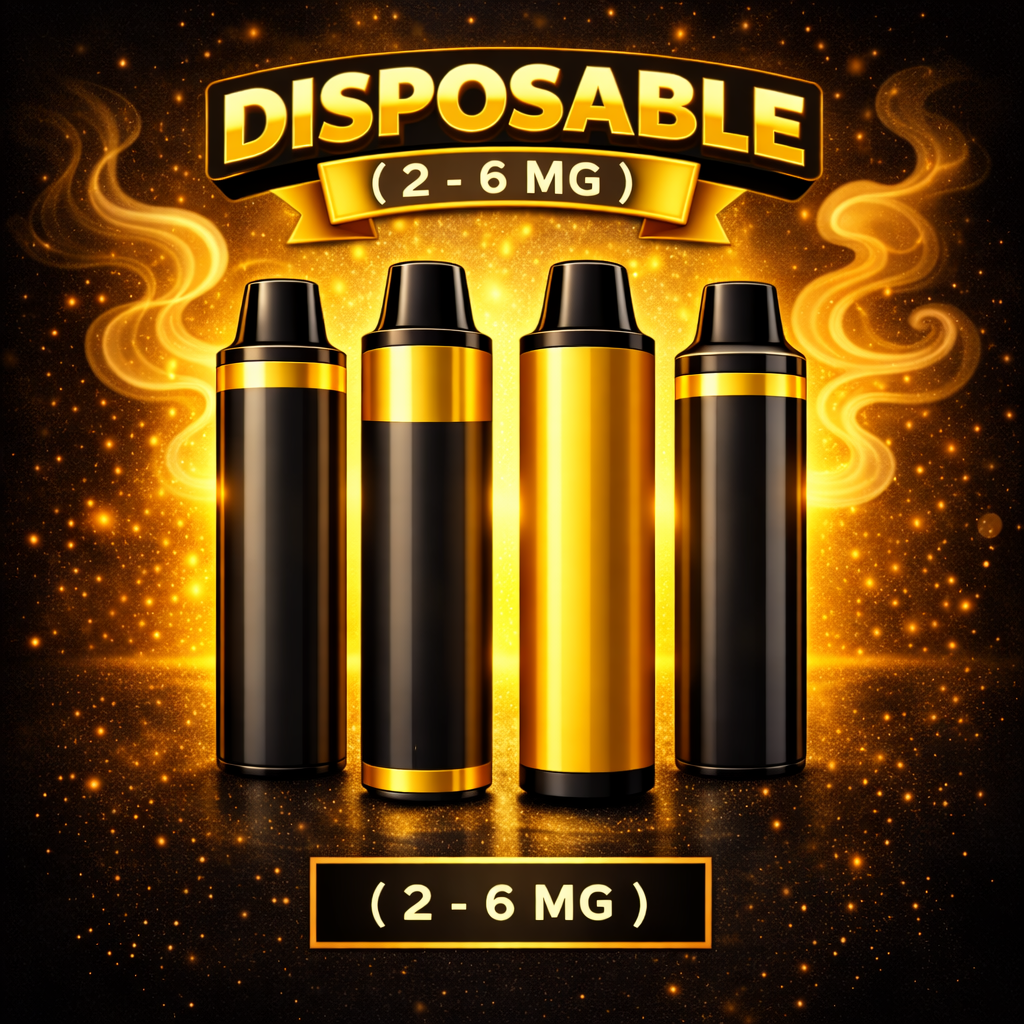 DISPOSABLE VAPE (2-5 MG )