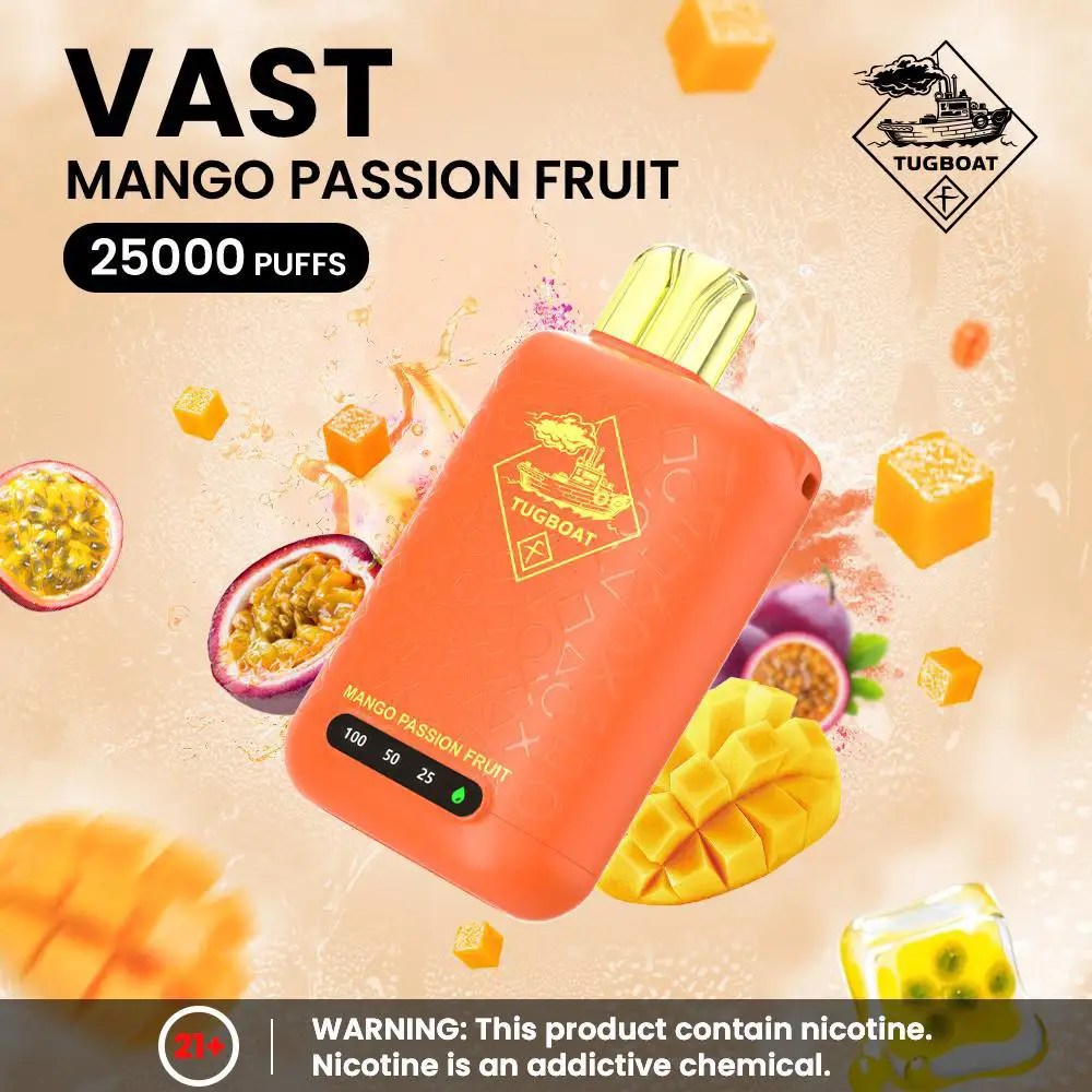 TUGBOAT VAST 25000 PUFFS 5%