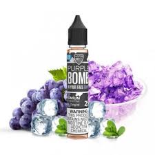 VGOD SALTNIC 25 MG ( ICED PURPLE BOMB )
