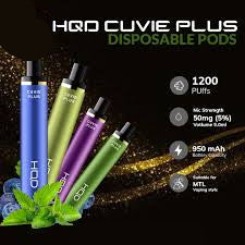 HQD Cuvie Plus 1200 Puffs: Effortless Vaping with Unmatched Flavor