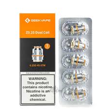 GEEK VAPE Z DUAL COIL 0.25 OHM ( 5PC / PACK )