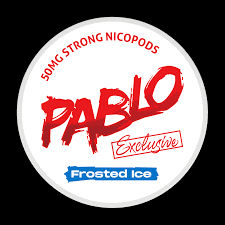 Pablo Nicotine Pouch Frosted Ice 50 MG - Enjoy a Refreshing Burst of Coolness