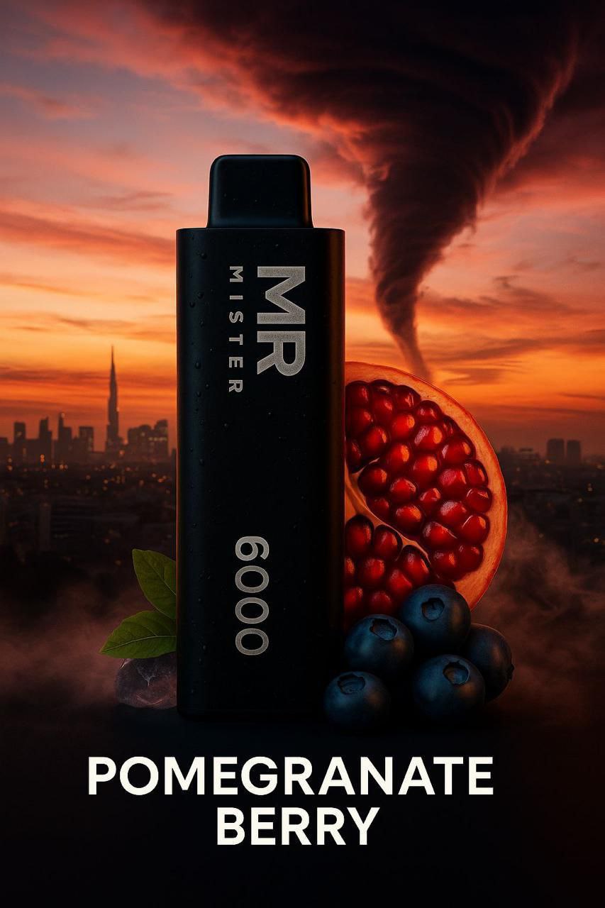 MR MISTER 6000 PUFFS 2%